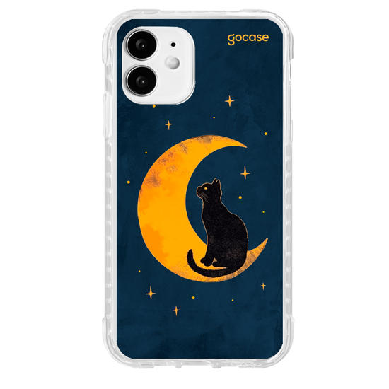 Capinha para celular Gato Na Lua