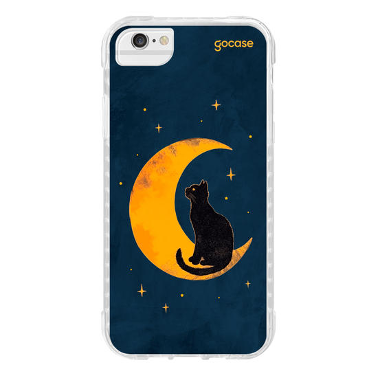 Capinha para celular Gato Na Lua