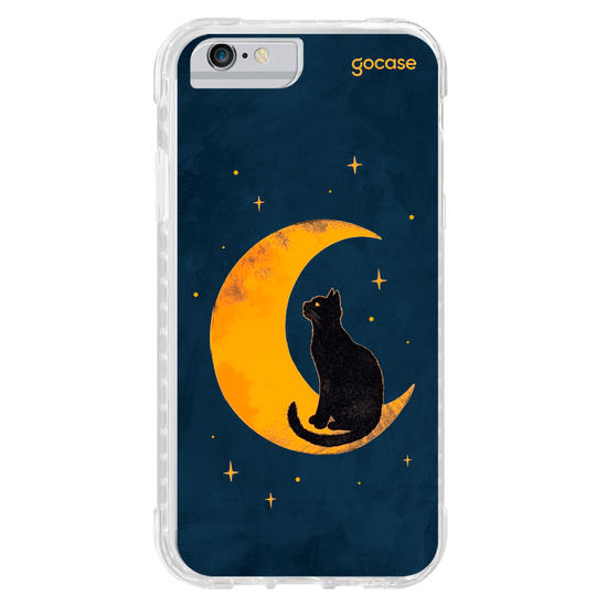 Capinha para celular Gato Na Lua