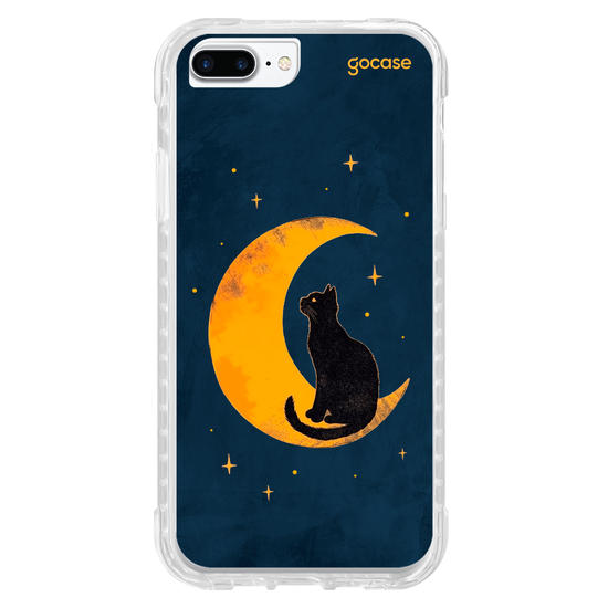 Capinha para celular Gato Na Lua