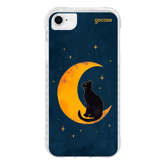 Capinha para celular Gato Na Lua