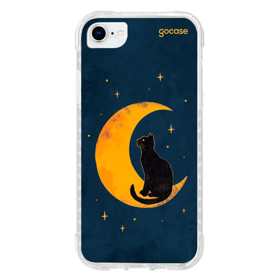Capinha para celular Gato Na Lua
