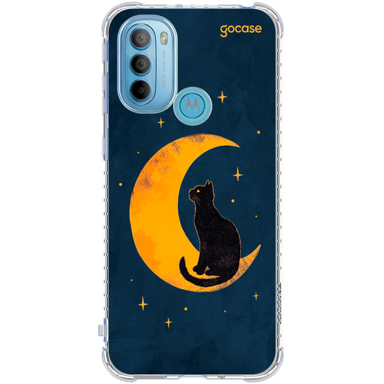 Capinha para celular Gato Na Lua
