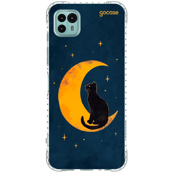 Capinha para celular Gato Na Lua