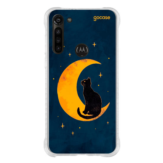 Capinha para celular Gato Na Lua