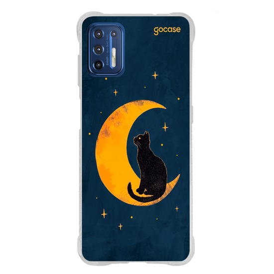 Capinha para celular Gato Na Lua