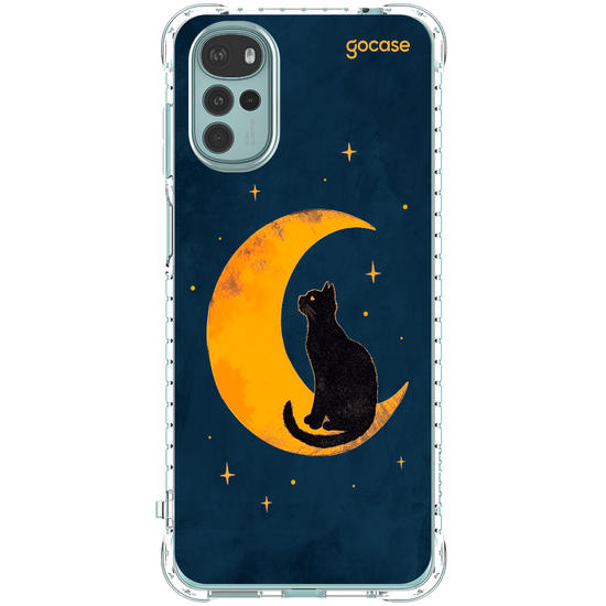 Capinha para celular Gato Na Lua