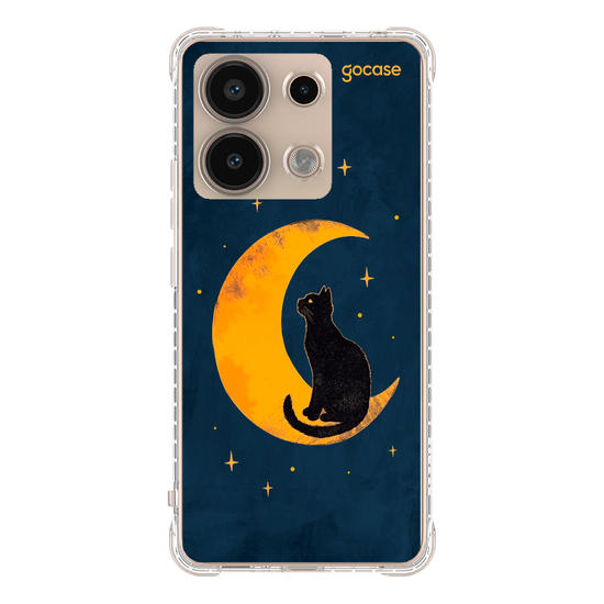 Capinha para celular Gato Na Lua