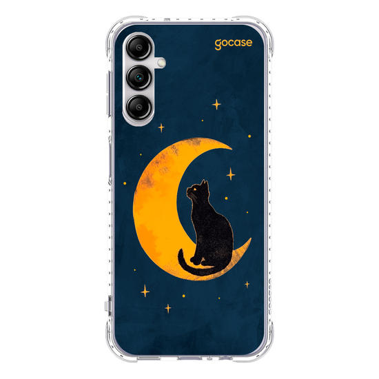 Capinha para celular Gato Na Lua