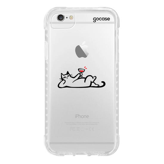 Capinha para celular  Gato Relax com Nome