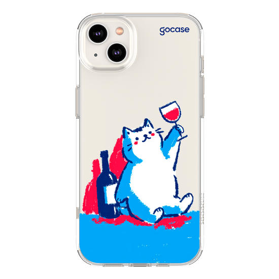 Capinha para celular  Gato Tinto