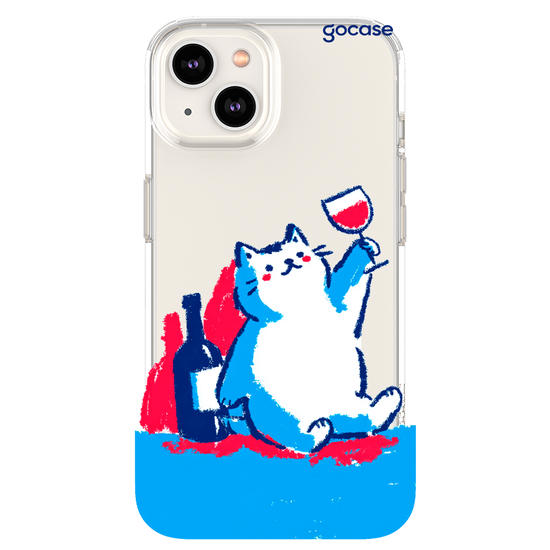 Capinha para celular  Gato Tinto