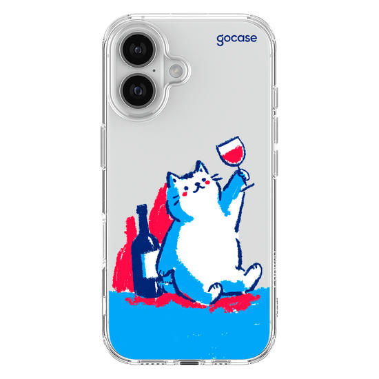 Capinha para celular  Gato Tinto