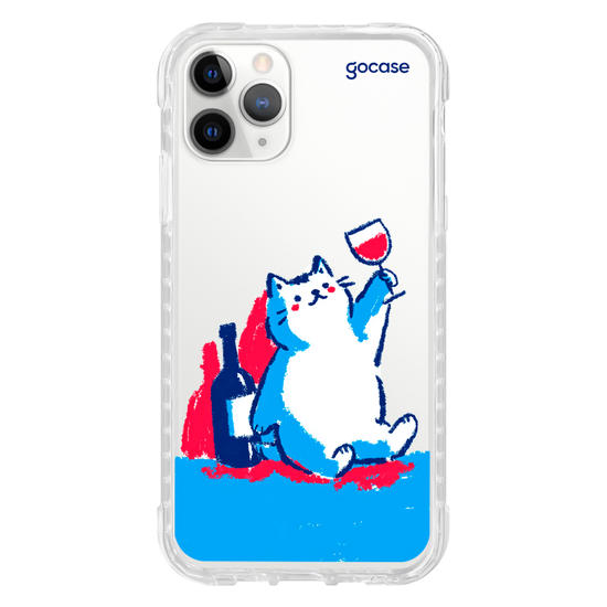 Capinha para celular  Gato Tinto