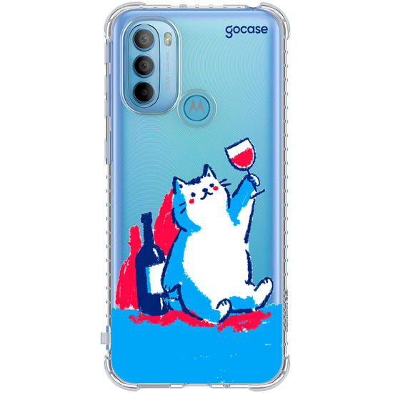 Capinha para celular  Gato Tinto