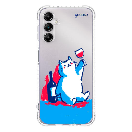Capinha para celular  Gato Tinto