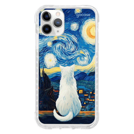 Capinha para celular  Van Gogh - Noite Felina