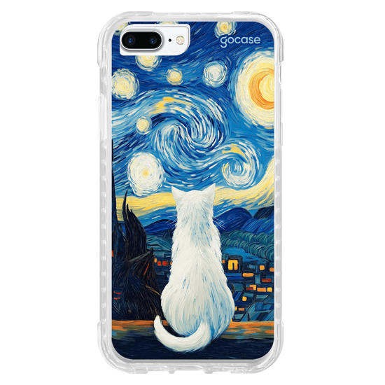 Capinha para celular  Van Gogh - Noite Felina