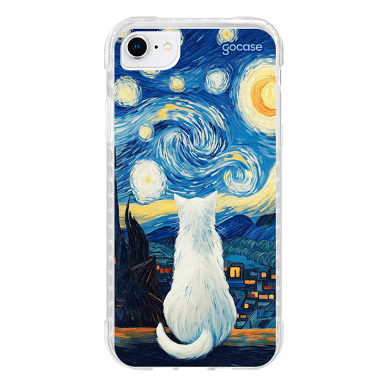 Capinha para celular  Van Gogh - Noite Felina