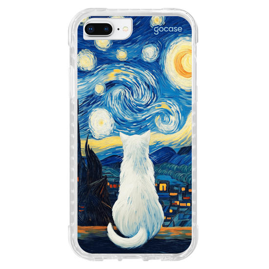 Capinha para celular  Van Gogh - Noite Felina