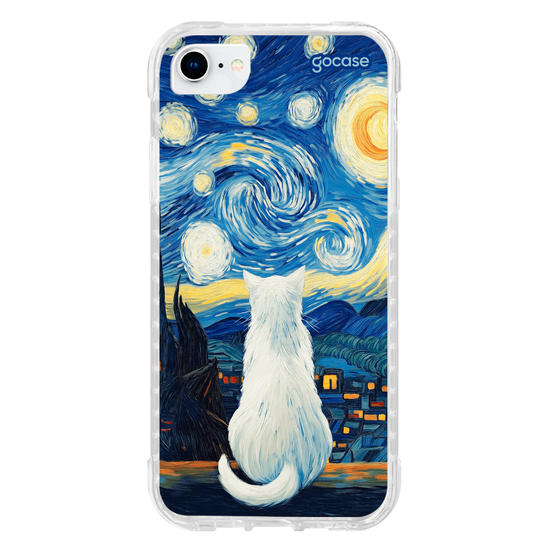 Capinha para celular  Van Gogh - Noite Felina