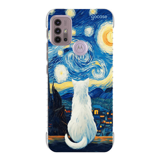 Capinha para celular  Van Gogh - Noite Felina