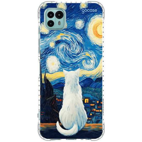Capinha para celular  Van Gogh - Noite Felina