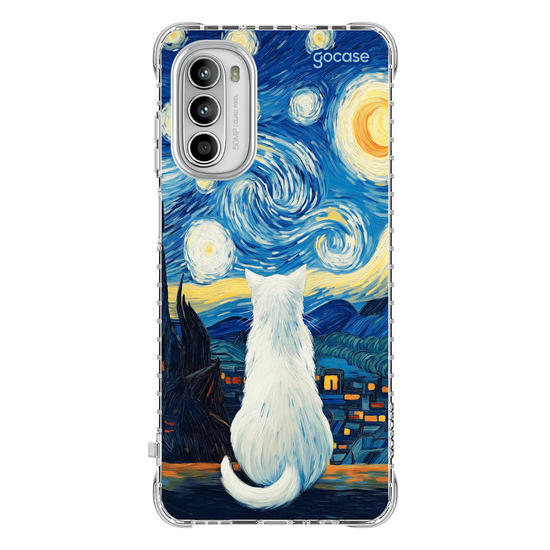 Capinha para celular  Van Gogh - Noite Felina