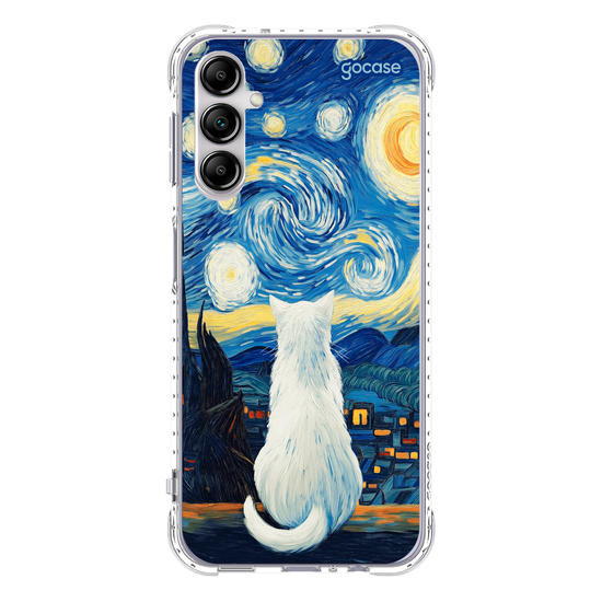 Capinha para celular  Van Gogh - Noite Felina