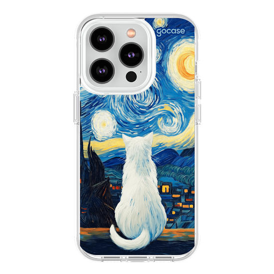 Capinha para celular  Van Gogh - Noite Felina