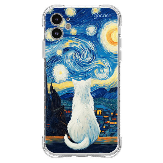 Capinha para celular  Van Gogh - Noite Felina