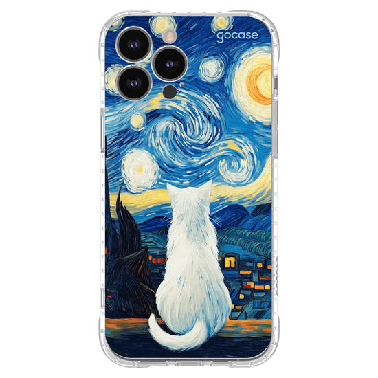 Capinha para celular  Van Gogh - Noite Felina