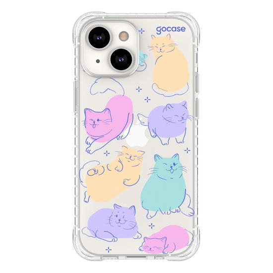  Gatos Coloridos Pastel