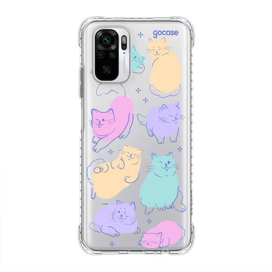  Gatos Coloridos Pastel