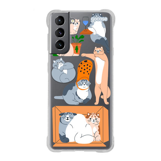 Capinha para celular  Gatuxos Fun
