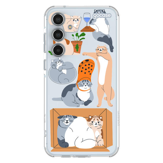 Capinha para celular  Gatuxos Fun