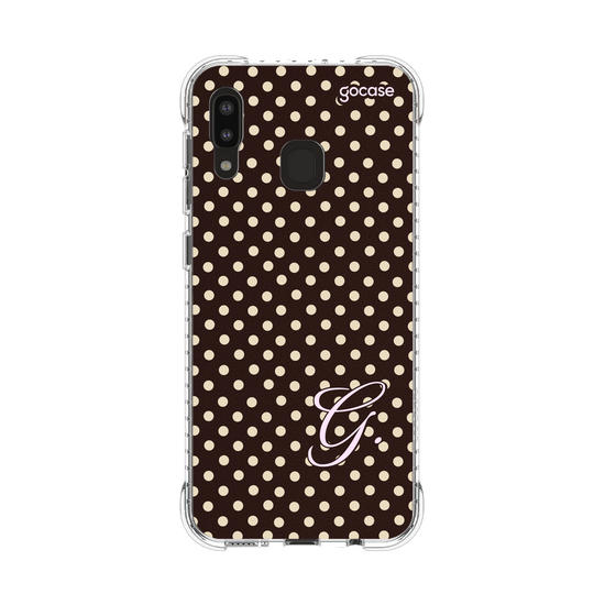 Capinha para celular  Gabi Brandt - Inicial Polka Dot