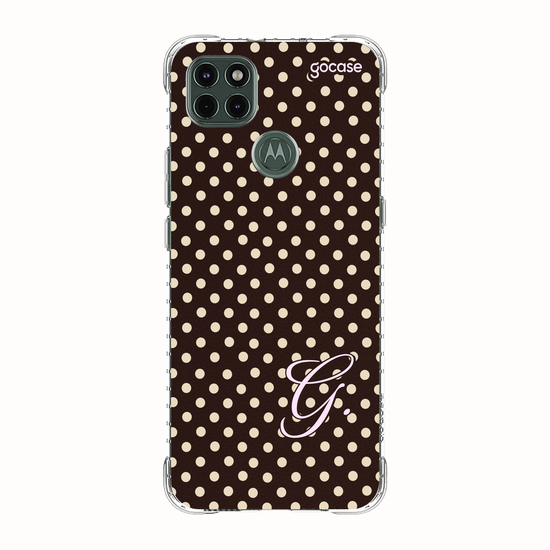 Capinha para celular  Gabi Brandt - Inicial Polka Dot