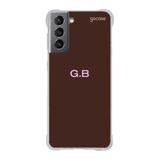 Capinha para celular  Gabi Brandt - Minimal Initials