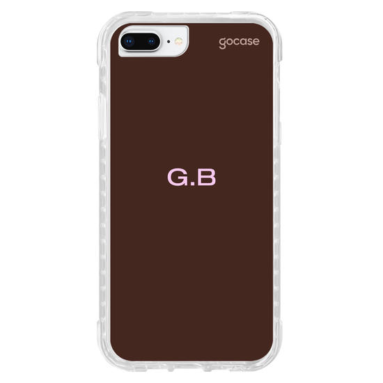Capinha para celular  Gabi Brandt - Minimal Initials