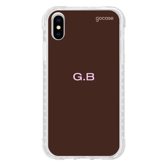 Capinha para celular  Gabi Brandt - Minimal Initials