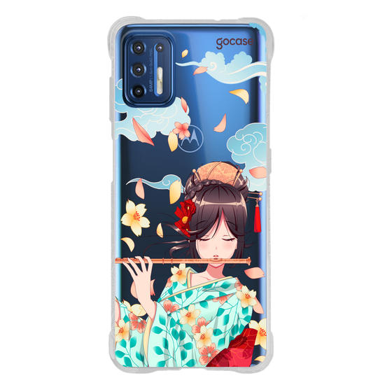 Capinha para celular Geisha Cartoon