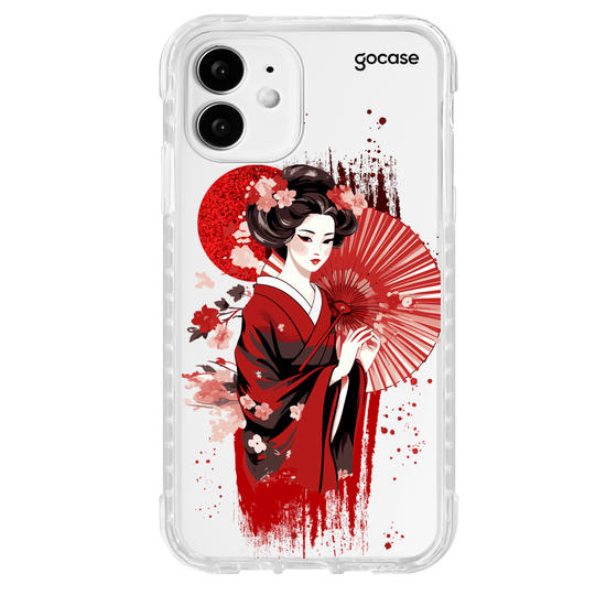 Capinha Para Celular -  Pintura Geisha