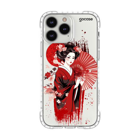 Capinha para celular Pintura Geisha