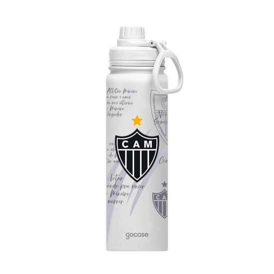 Garrafa Térmica Fresh + Ebook - Atlético-MG - Galo 2024