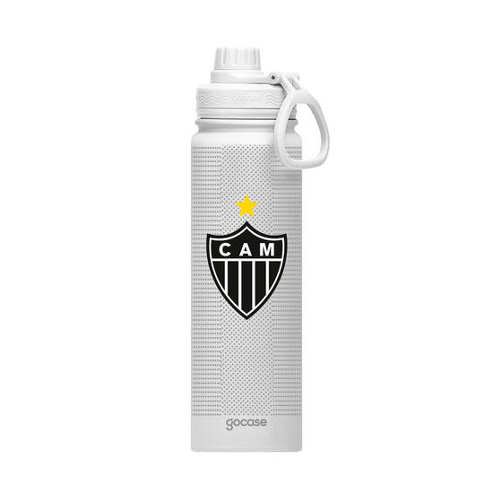 Garrafa Térmica Fresh + Ebook - Atlético-MG - Uniforme 2 2024