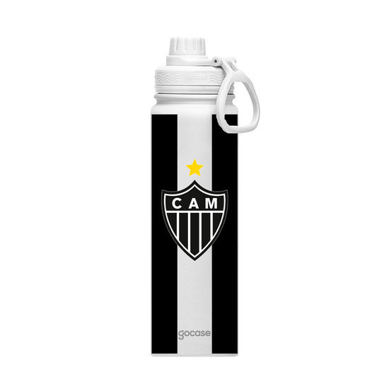 Garrafa Térmica Fresh + Ebook - Atlético-MG - Uniforme 1