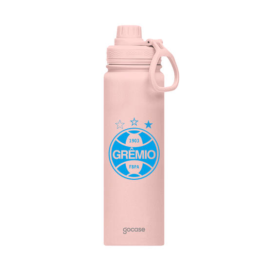  Garrafa Térmica Fresh + Ebook - Grêmio - Outubro Rosa 2024
