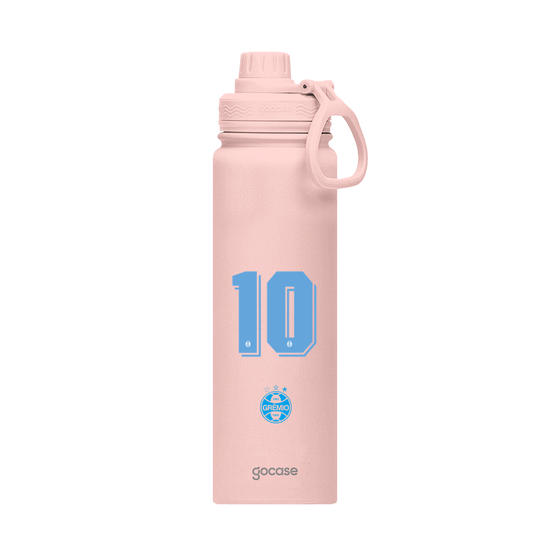  Garrafa Térmica Fresh + Ebook - Grêmio - Outubro Rosa 2024 P