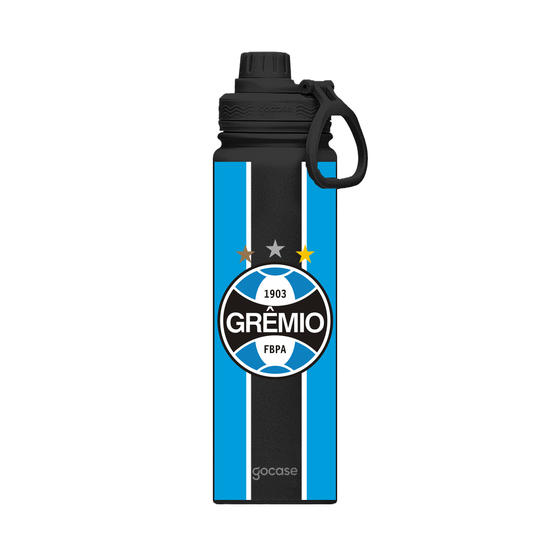  Garrafa Térmica Fresh + Ebook - Grêmio - Uniforme 1 2025
